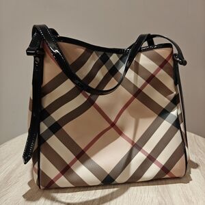 Burberry PVC Tote Bag